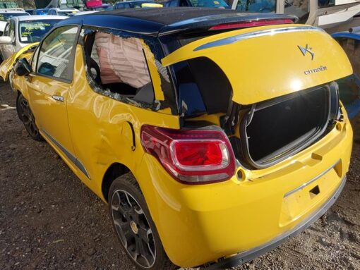 Wrecking 2013 PEUGEOT DS3 YELLOW (PG1290)