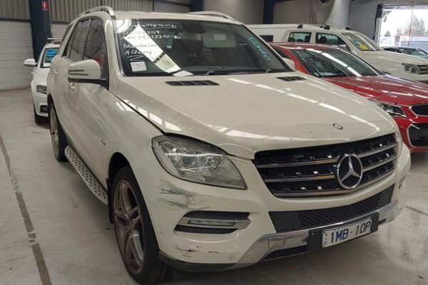 Wrecking 2012 Mercedes M Class For Used Parts MB1547