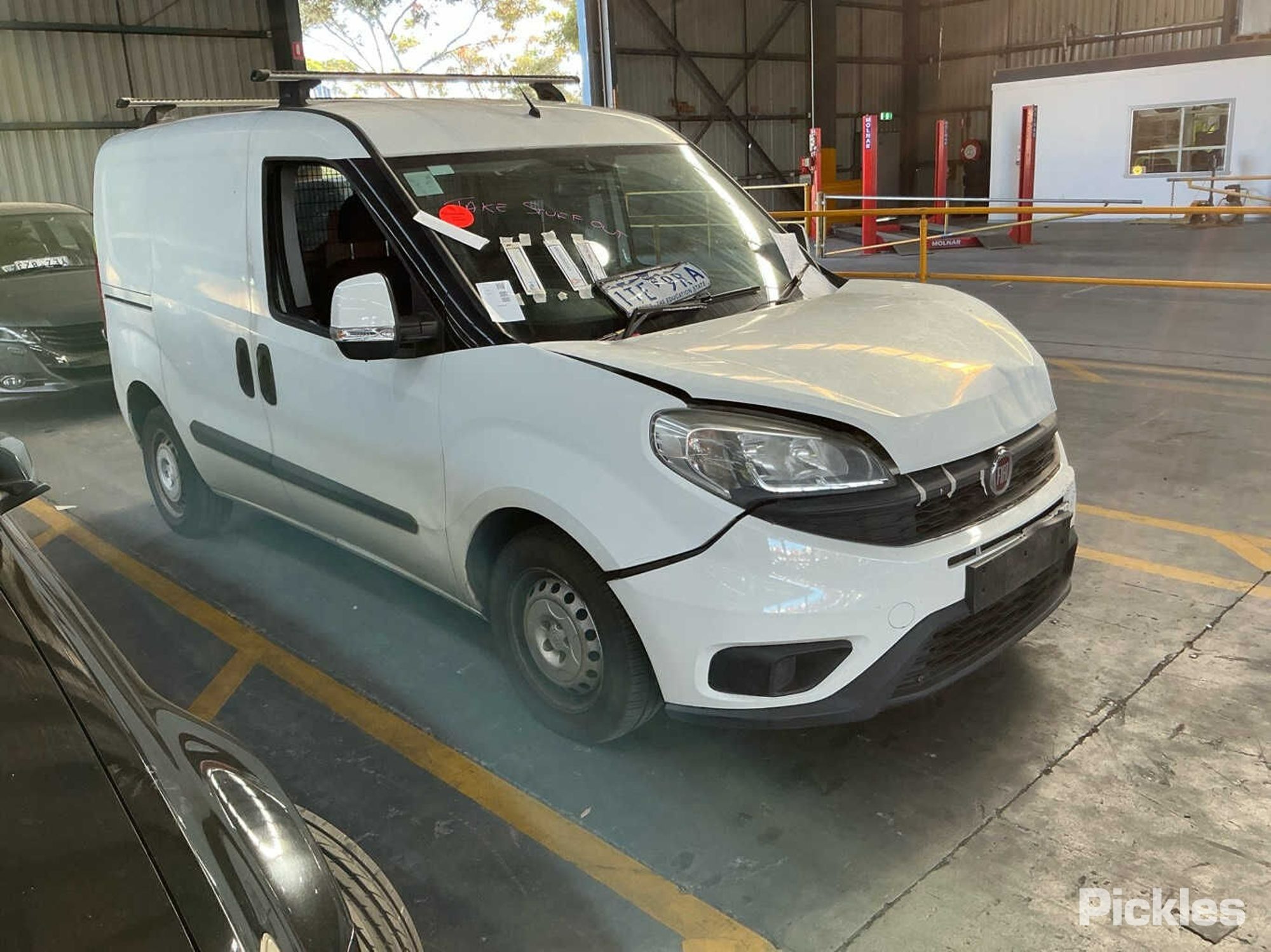 Wrecking 2017 Fiat Doblo for used parts FI1744