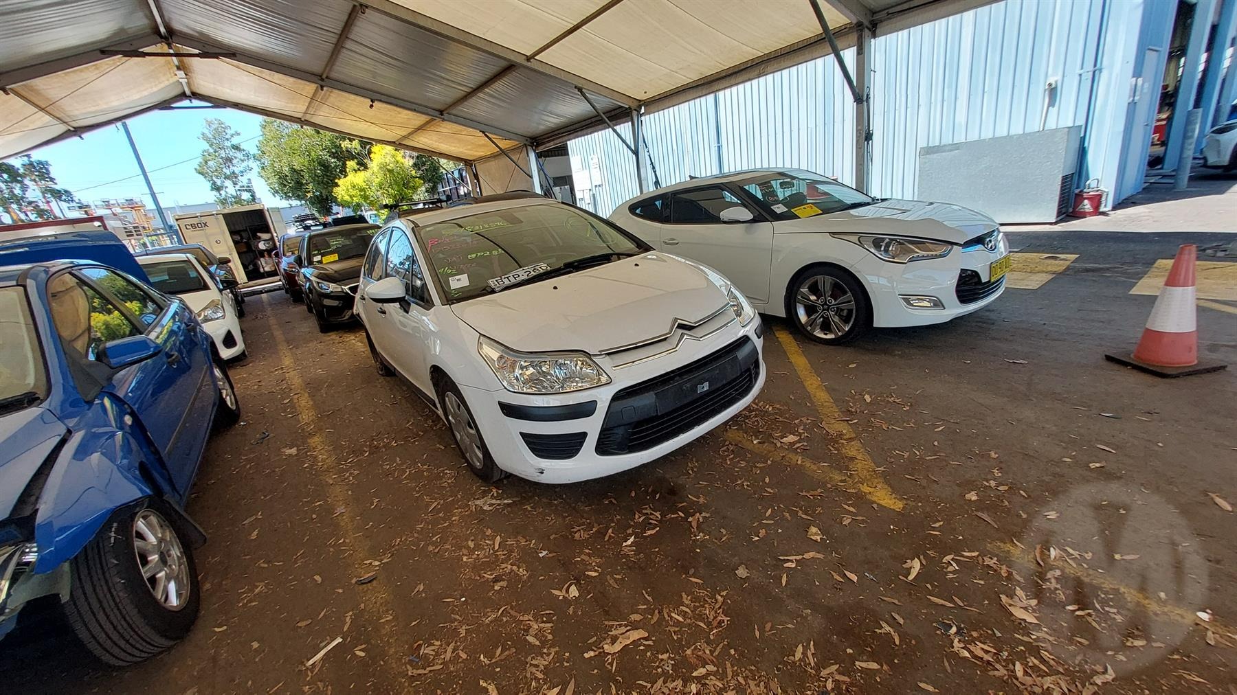 Wrecking 2010 Citroen C4 VTi for used parts CT1747